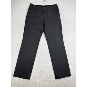 Exofficio Pants Men's 32x3 Charcoal Gray  Straight Fit Casual Side Pocket